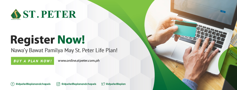 Register and get a pre-need life plan from St Peter now